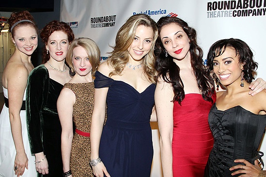 Anything Goes Opening Night – Kristen Beth Williams – Linda Mugleston – Joyce Chittick – Kimberly Faure – Jennifer Savelli – Shina Ann Morris 