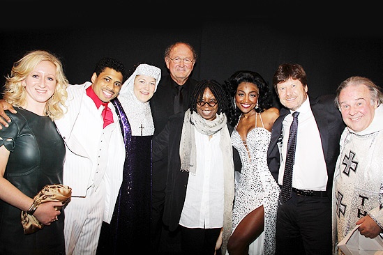 Sister Act Opening Night – Rebecca Quigley – Chester Gregory - Victoria Clark – Joop Van Den Ende - Whoopi Goldberg – Patina Miller  -  Bill Taylor  – Fred Applegate 