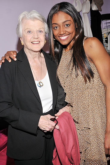 Jonathan Groff and Angela Lansbury at <i>Sister Act</i> - Angela Lansbury – Patina Miller 