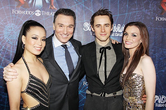 Spider-Man opening – T.V. Carpio – Patrick Page – Reeve Carney – Jennifer Damiano