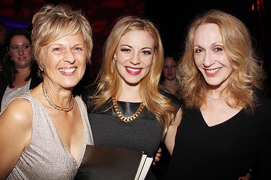 <i>Follies</i> opening night – Virginia Sandifur – Kirsten Scott – Jan Maxwell 