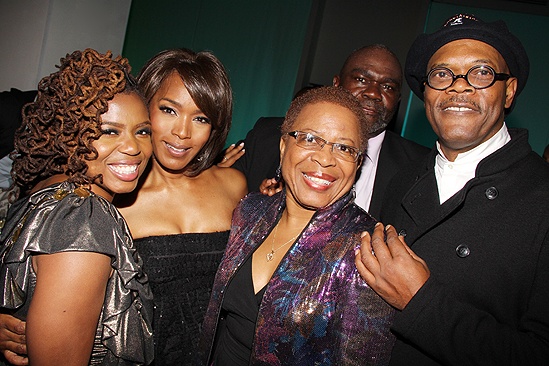 Mountaintop opens - Katori Hall- Angela Bassett- parents - Samuel L. Jackson