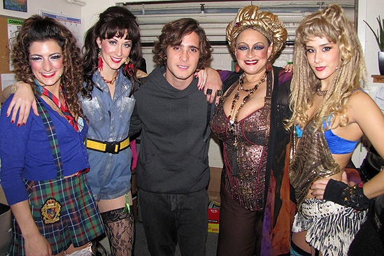 Diego Boneta at <i>Rock of Ages</i> - TTKTK