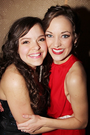 <i>Bonnie & Clyde</i> opening night – Kelsey Fowler – Laura Osnes 