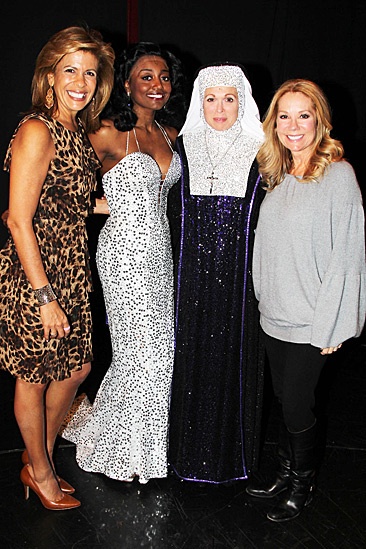 Kathie Lee and Hoda at Sister Act – Hoba Kotb – Patina Miller – Carolee Carmello – Kathie Lee Gifford 