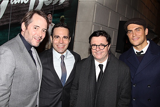 Porgy and Bess- Matthew Broderick, Mario Cantone, Nathan Lane and Cheyenne Jackson