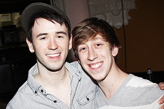 Newsies- Garett Hawe and Ryan Breslin