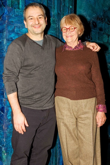 Estelle Parsons Backstage at Memphis – Joe DiPietro - Estelle Parson  