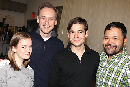 Peter and the Starcatcher Meet and Greet – Betsy Hogg – John Sanders – Jason Ralph – Orville Mendoza 
