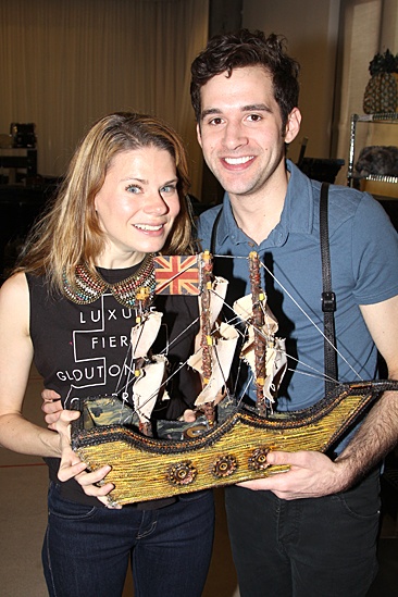 Peter and the Starcatcher Meet and Greet – Celia Keenan-Bolger – Adam Chanler-Berat 