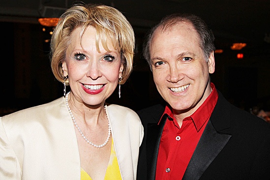 Linda Lavin at the Vineyard Theatre Gala – Julie Halston – Charles Busch The hosts of the gala 