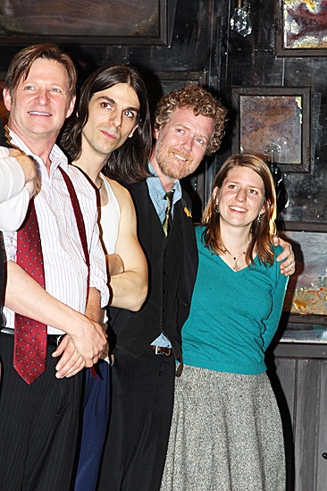 Once opening night – Andy Taylor – Lucas Papaelias – Glen Hansard – Marketa Irglova 