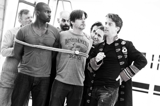 Peter and the Starcatcher Rehearsal – Christian Borle – The Boys Tied Up
