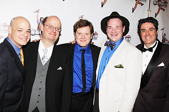 Newsies – Opening Night – John E. Brady - Nick Sullivan – Mark Aldrich – Kevin Carolan - Stuart Marland