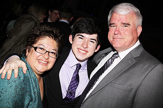 Newsies – Opening Night – mom - Andy Richardson – dad