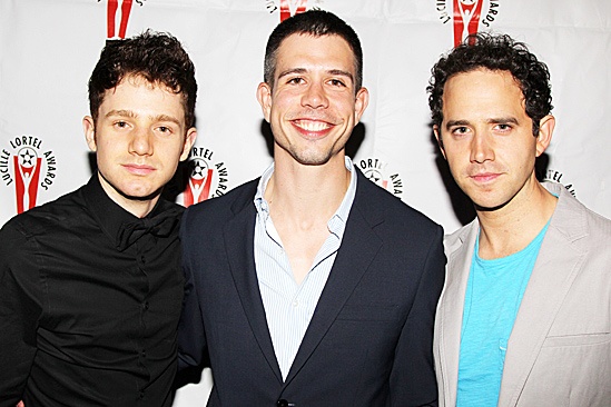 Lortel Reception -Chris Perfetti - Stephen Karam- Santino Fontana. 