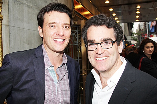 One Man, Two Guvnors opening night – Jason Butler Harner – Brian D’Arcy James