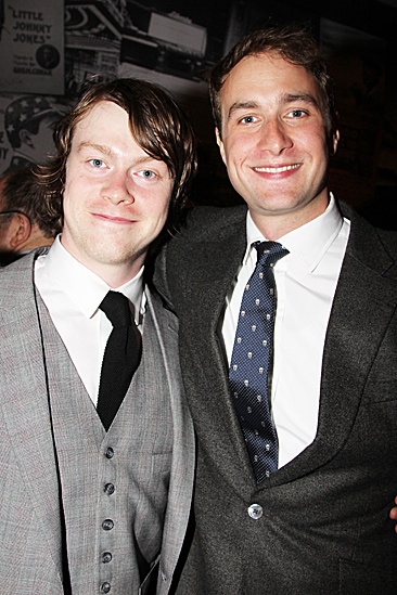One Man, Two Guvnors opening night – Daniel Rigby – Oliver Chris 