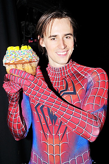 Reeve Carney 29 Birthday at Spider-man – Reeve Carney 