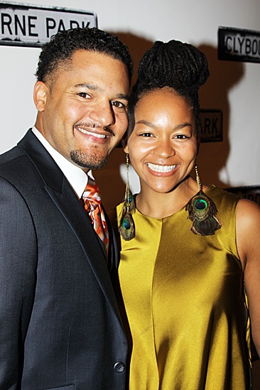 Clybourne Park Opening Night – Brandon J. Dirden – Crystal A. Dickinson 