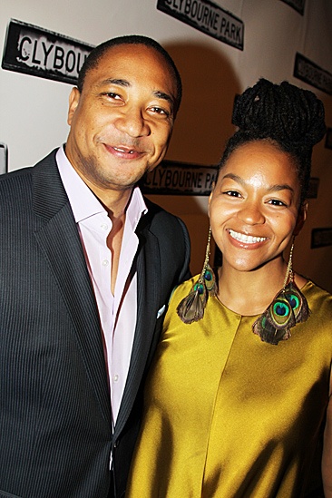 Clybourne Park Opening Night – Damon Gupton – Crystal A. Dickinson 