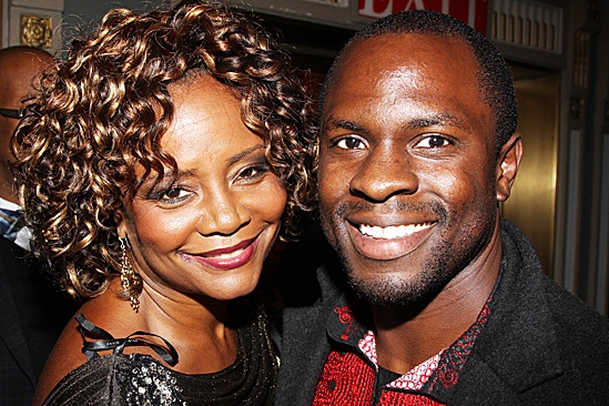 A Streetcar Named Desire opening night – Tonya Pinkins - Gbenga Akinnagbe