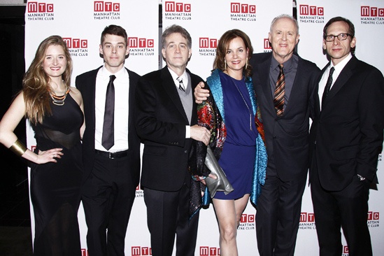 The Columnist Opening Night – Grace Gummer - Brian J. Smith – Boyd Gaines - Margaret Colin – John Lithgow – Stephen Kunken