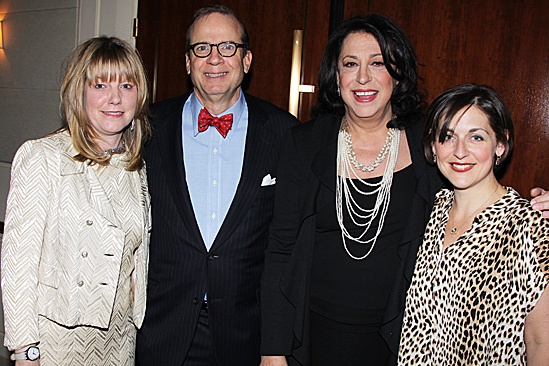 The Columnist Opening Night – Florie Seery – Barry Grove – Lynne Meadow – Mandy Greenfield 