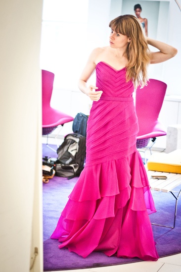 Celia Keenan-Bolger Tony Dress Hunt 2012 - Celia Keenan-Bolger 