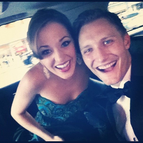 2012 Tony Awards Instagram Snapshots – Laura Osnes –Nathan Johnson 