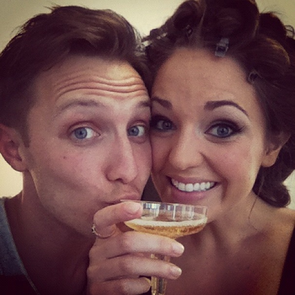 2012 Tony Awards Instagram Snapshots – Laura Osnes –Nathan Johnson 