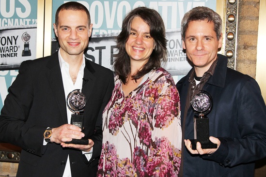Clybourne Tony Award toast – Jordan Roth – Pam MacKinnon – Bruce Norris