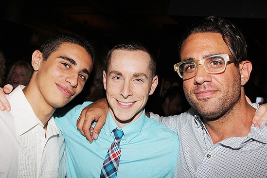 Dogfight Opening Night – Jake Cannavale – Adam Halpin – Bobby Cannavale 