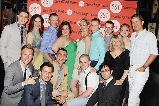 Dogfight Opening Night – the cast and creators of Dogfight