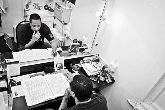 Backstage at Clybourne Park – Damon Gupton