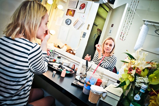 Backstage at Clybourne Park – Sarah Goldberg 