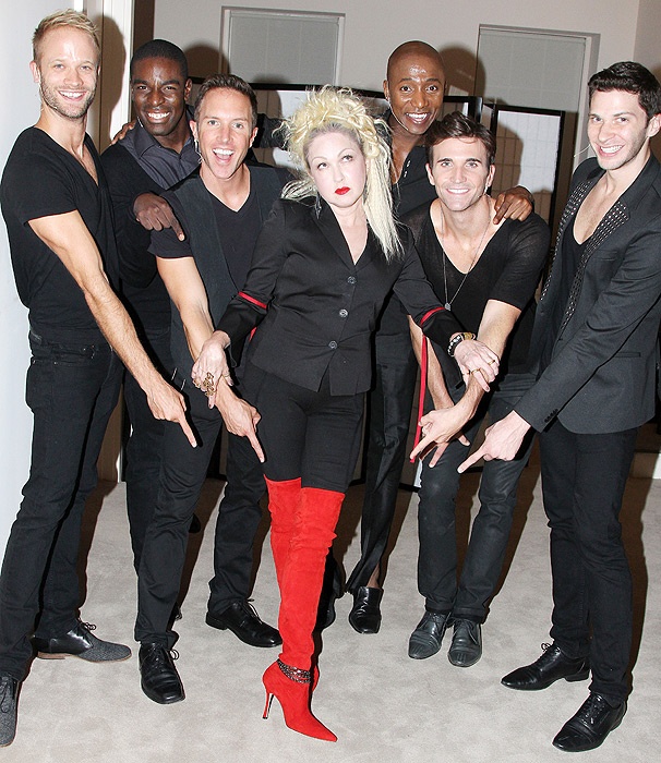  Kinky Boots- Fashion’s Night Out- Kyle Post- Kyle Taylor Parker- Paul Canaan-Kevin Smith Kirwood- Cyndi Lauper- Charlie Sutton- Joey Taranto 