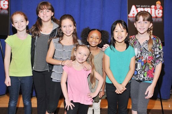 Annie – Taylor Richardson- Georgi James- Madi Rae DiPietro- Emily Rosenfeld- Tyrah Skye Odoms- Junah Jang- Jaidyn Young