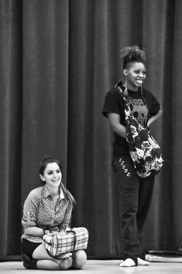 Bare – Rehearsal – Sara Kapner – Ariana Groover