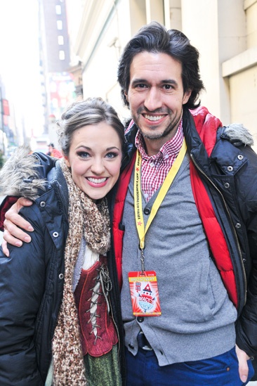 Cinderella at Macy's Parade - Laura Osnes - Josh Rhodes 