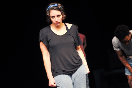 Hit the Wall Rehearsal- Rania Salem Manganaro