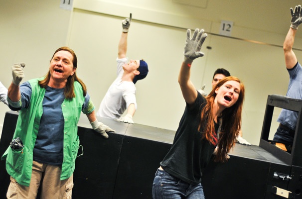 Hands on a Hardbody – Rehearsal – Dale Soules - Jay Armstrong Johnson – Allison Case