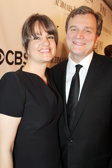 Tony Red Carpet- Pam MacKinnon- John Procaccino