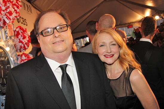 Tony Red Carpet- Richard Greenberg- Patricia Clarkson