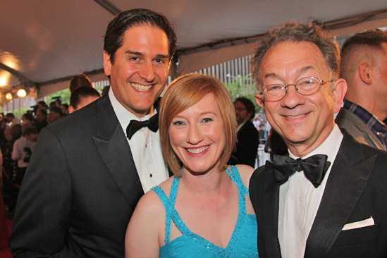 Tony Red Carpet- Nick Scandalios - Heather Hitchens- William Ivey Long