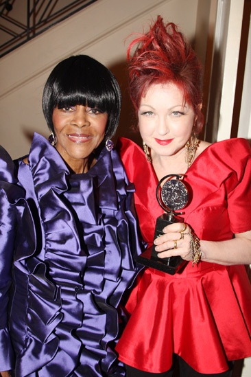 2013 Tony Awards Winner’s Circle – Cicely Tyson – Cyndi Lauper