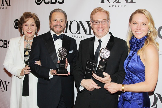 2013 Tony Awards Winner’s Circle – Fran Weissler – Barry Weissler – Howard Kagan – Janet Kagan