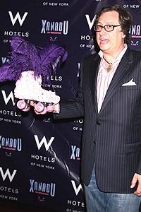Photo Op - Xanadu opening - Douglas Carter Beane (with roller skate)