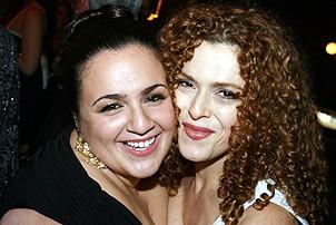 Photo Op - Hairspray movie premiere in New York - Nikki Blonsky - Bernadette Peters