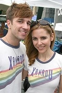 Photo Op - Broadway in Bryant Park 07-26-07 - Curtis Holbrook - Kerry Butler